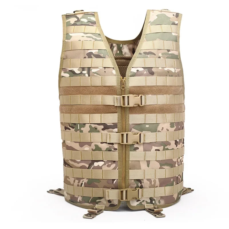 Тактический жилет Molle для страйкбола боевой дышащий сетчатый модульный уличный CS