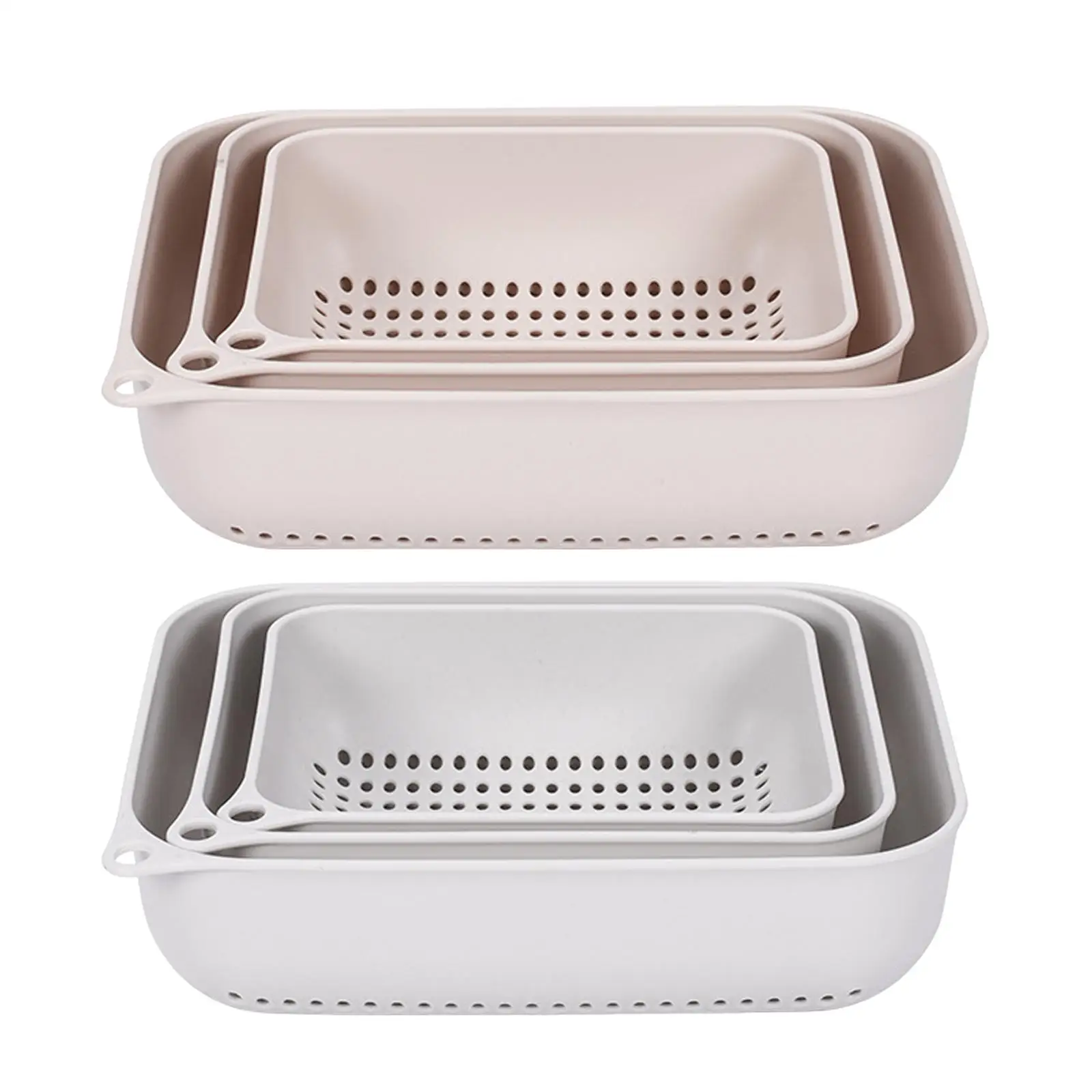 3 шт. Многофункциональная Корзина Для Мытья фруктов и овощей
