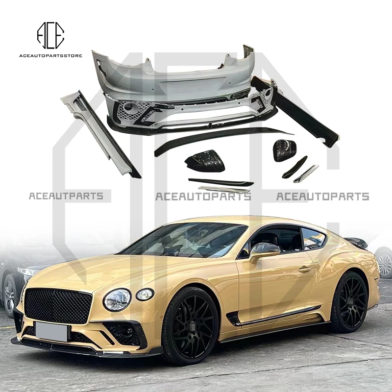 Комплект для тела из углеродного волокна предназначенный Bentley Continental GT Of M Style