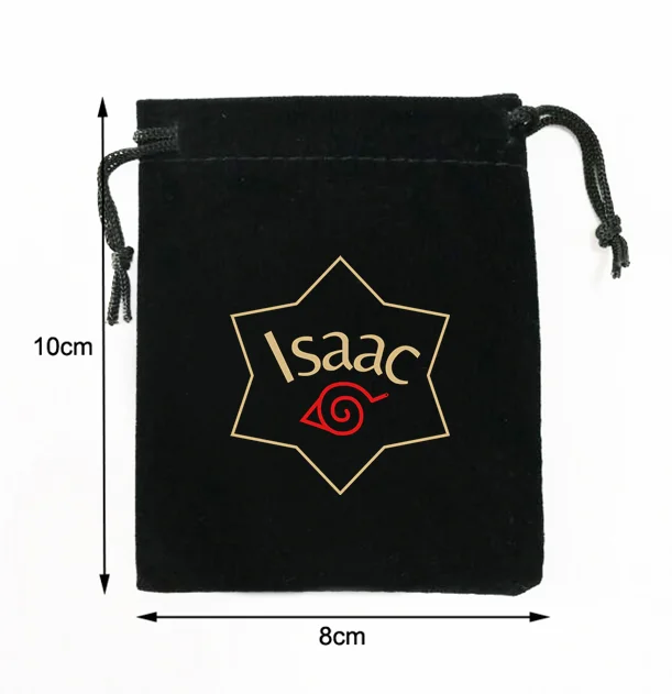 

120 шт. индивидуальный логотип 8x10 см черные бархатные сумки на шнурке подарочные мешочки для ювелирных изделий с трафаретной печатью (золото + красный) 2 цвета логотипа