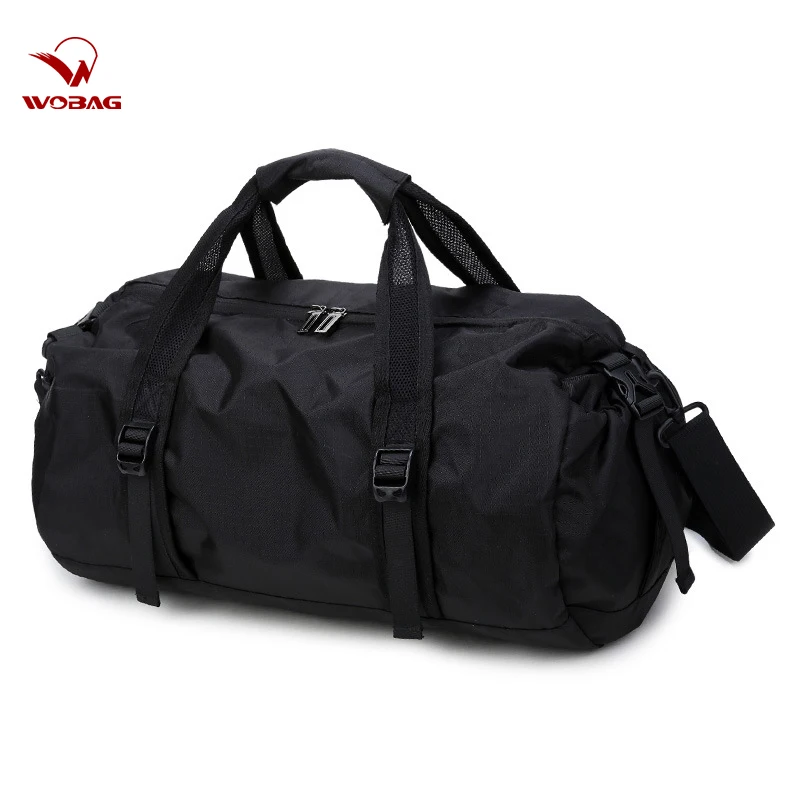 

Capacity Handbag Yoga Bag Women Men New Travel Short-distance Fashion Foldable Bag Sports Training Black Weekend Large Duffel