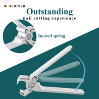 high quality wide jaw nail clippers stainless steel manicure cutter thick hard toenail fingernail scissors trimmer tools