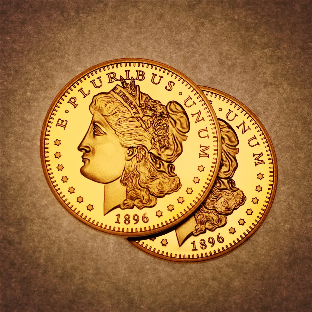 

1896-P Morgan Dollar Rare Key Date United States Gold Coin