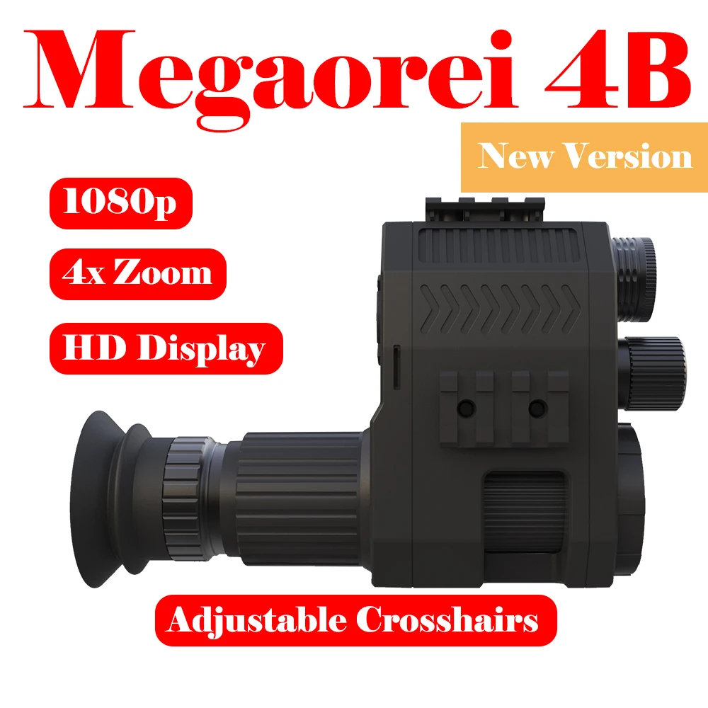 Portable Rear Scope Add On Attachment  With Built-in 850nm 9