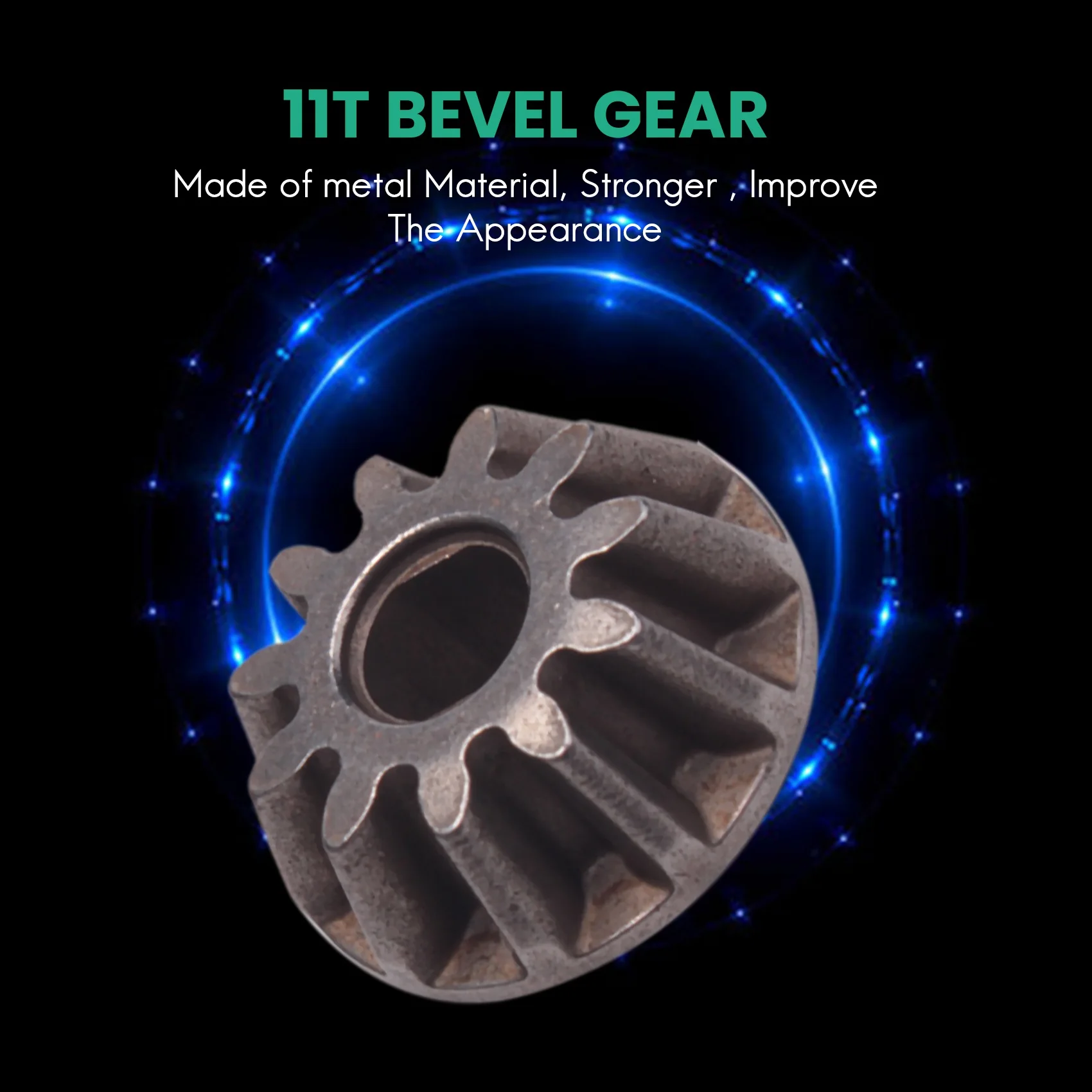 2 шт. 11T коническая шестерня EA1038 для JLB Racing CHEETAH 1/10 фотоаксессуары