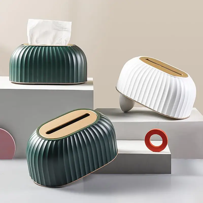 

Desktop Tissue Holder Household Paper Towel Storage Box Removable Tissue Case With Spring Paper Napkin Box For Home Office