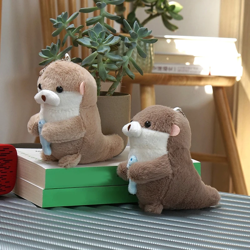 Новая кукла-выдра милая маленькая выдра маленькое животное плюшевое украшение