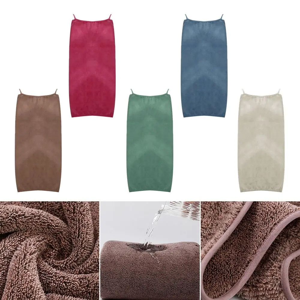 

Multi-function Coral Velvet Thickened Quick-Drying Wearable Spa Dress Bathrobe Beach Cloth Bath Towel Sauna Towels