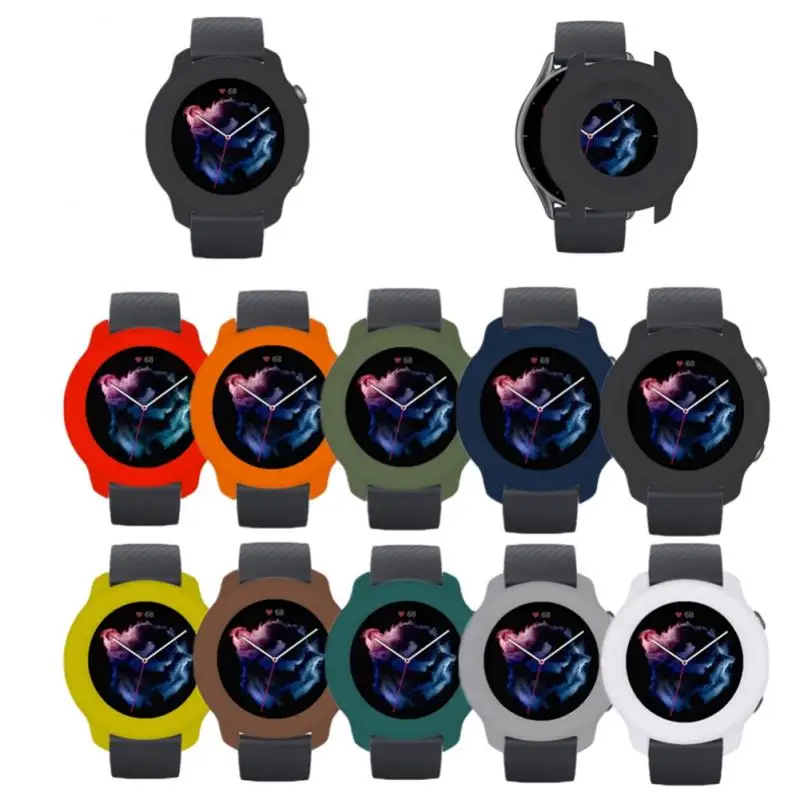 

Watch Accessories Soft Watch Case Protective Case Explosion-proof Silicone Cover For Huami Amazfit Gtr 3 Smart Watch