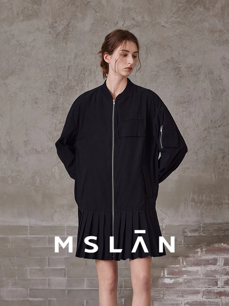 Модное двойное назначение/Mslan 2024 осенне-зимнее милое крутое короткое