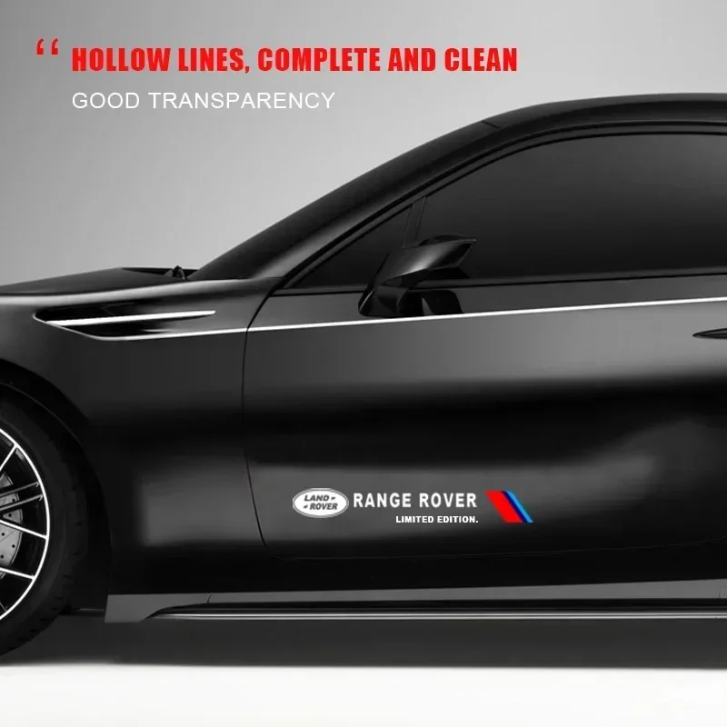 Светоотражающая наклейка на боковую дверь автомобиля 2 шт. виниловая с графикой