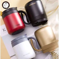 dreamhouse stainless steel coffee mugs hot cold 350ml 500ml water cups thermos insulation drinkware with cover and handle
