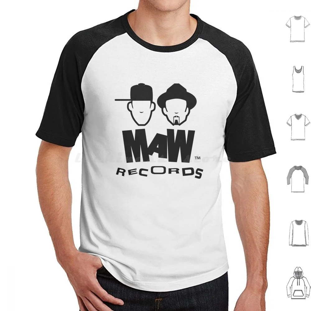 Maw Records-House Music T Shirt Big Size 100% Cotton Maw Records Masters At Work House Music Records Label Disco Music Dj Mix