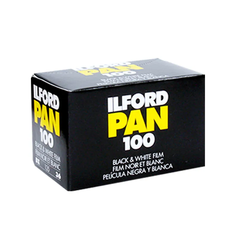 Фото Высококачественная черно-белая пленка ILFORD PAN 100, 36 кадров на рулон, 1/3/5/9 рулонов для 135-мм и 35-мм пленочных камер №3