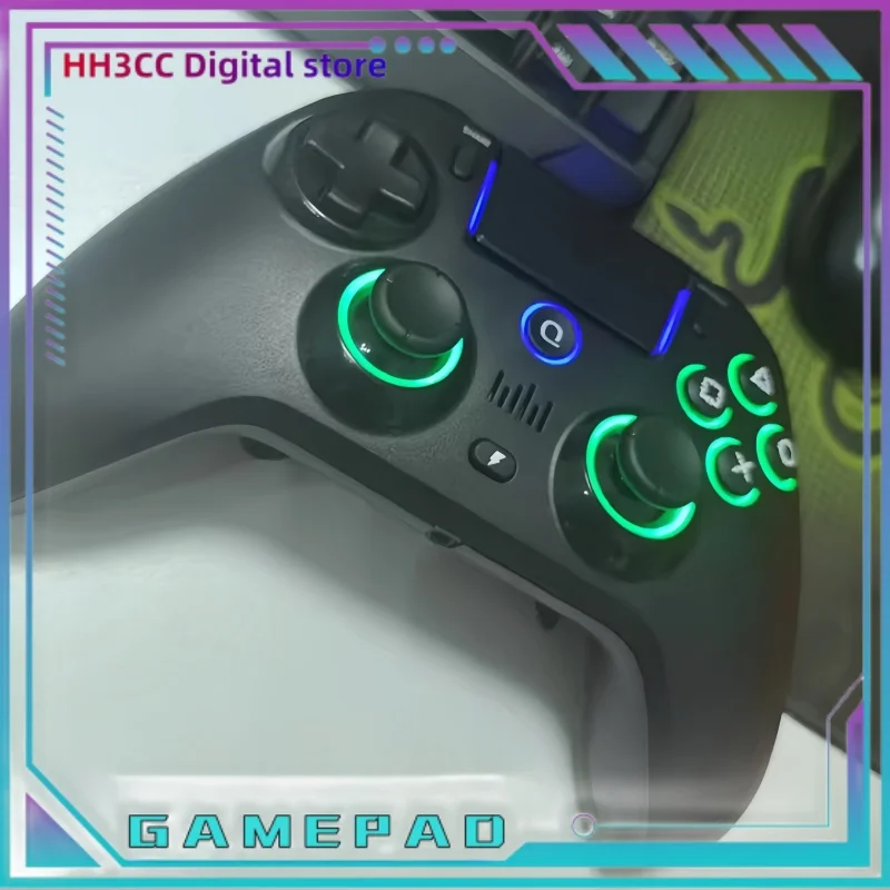 Беспроводной контроллер Qrd Spark N5 Forps5 Ps4 Ps3 Ios Android ПК с эффектом Холла 9-цветные