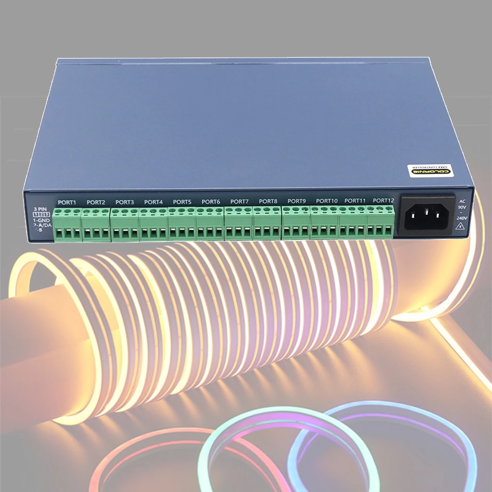 Фото Новый декодер ArtNet, разрешение/Jinx к SPI и DMX WS2812 WS2815 DMX512, триггерный SD-плеер, контроллер освещения KTV с эффектом записи Madrix №1