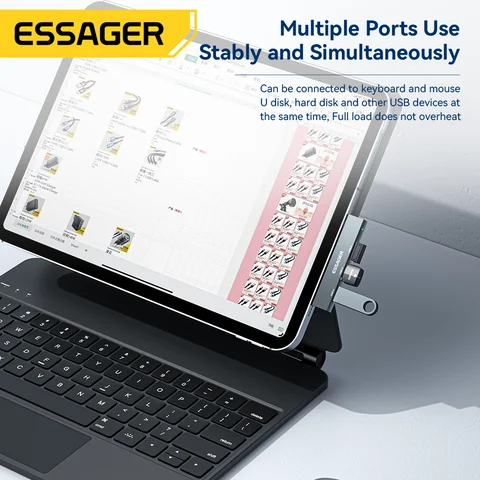 ESSAGER 3 в 1 USB-концентратор