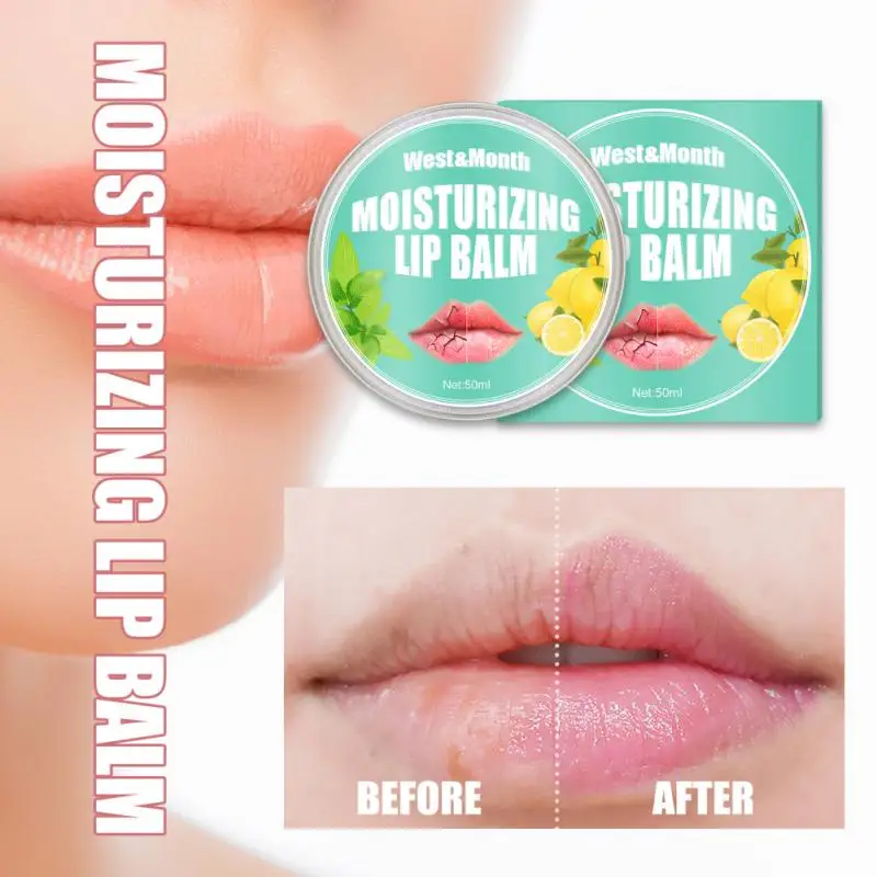 

1PCS 50ml Lip Balm Non-greasy Moisturizing Repair LongLasting Hydrating Lip Balm Anti-dryness And Cracking Nourishing Lip Makeup