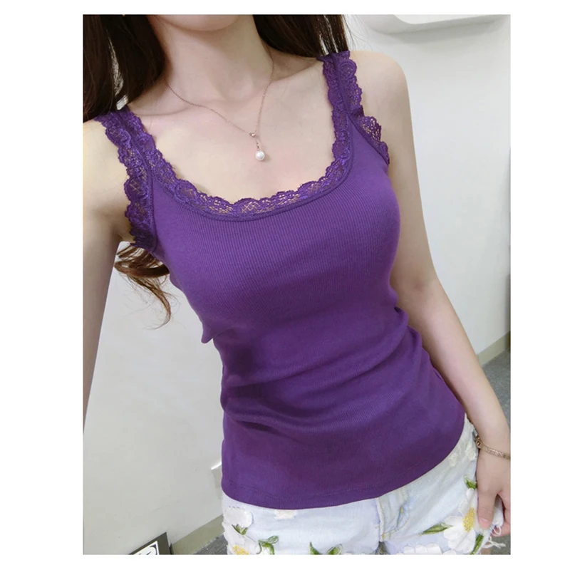 

Camisole Lingere Tank Top Lace Strap White Black Sleep Vest Bralette Crop Top Sexy Camis Slim Corset Undershirt Tanks