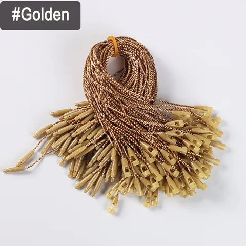 Черно-белая подвесная бирка, защелка-петля, застежка-крючок, галстук для одежды, ценник, подвесной 20 см, 7,8 дюйма, 100-1000 шт.