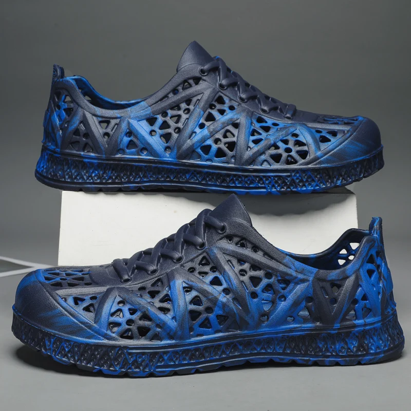 Men's Summer Beach Sandals Water Sports Shoes Middle-aged And Elderly Slippers Lightweight Quick Drying Beach Shoes