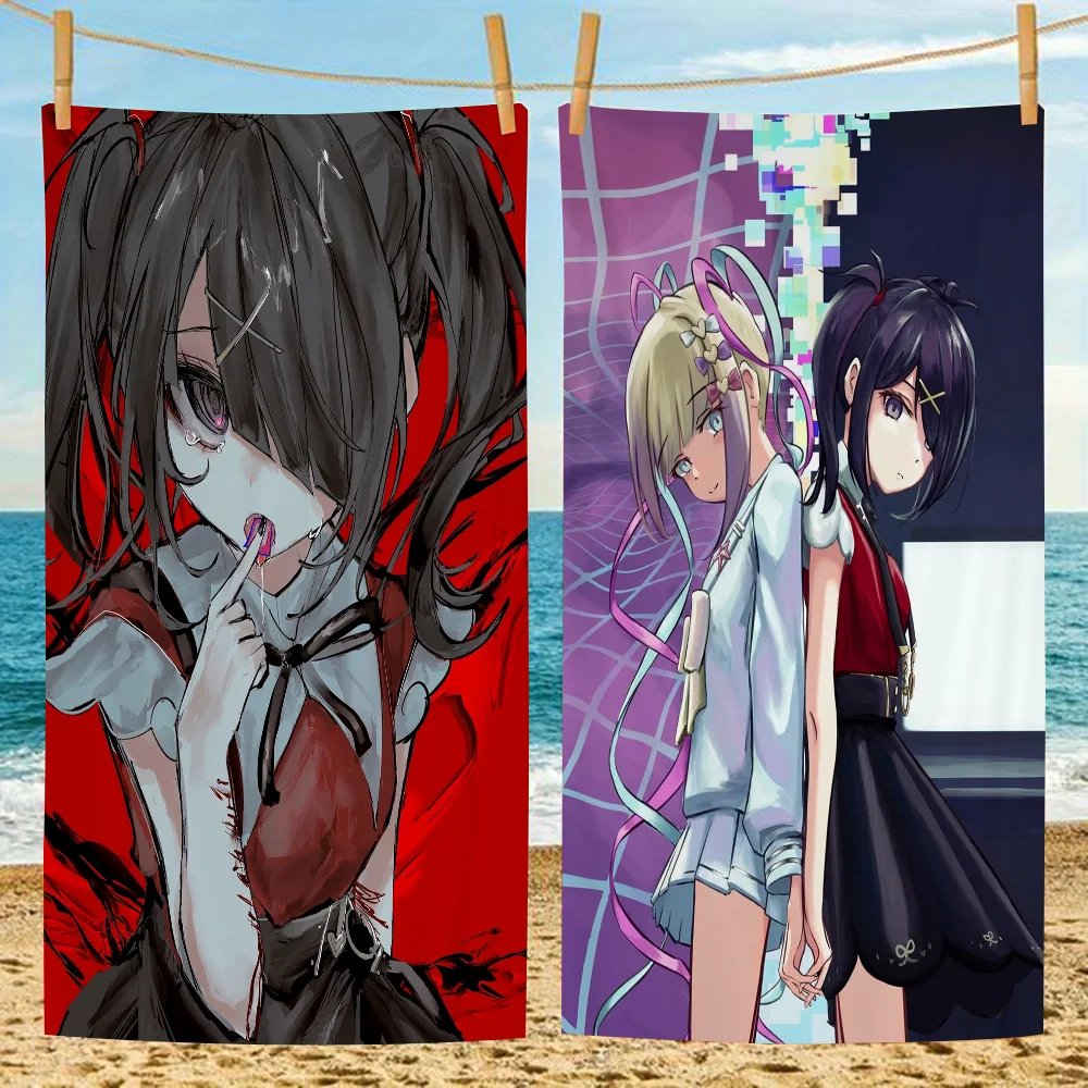 N-Needy Girl Overdose Game Пляжные полотенца Полотенце для душа Сауна Путешествия Спа