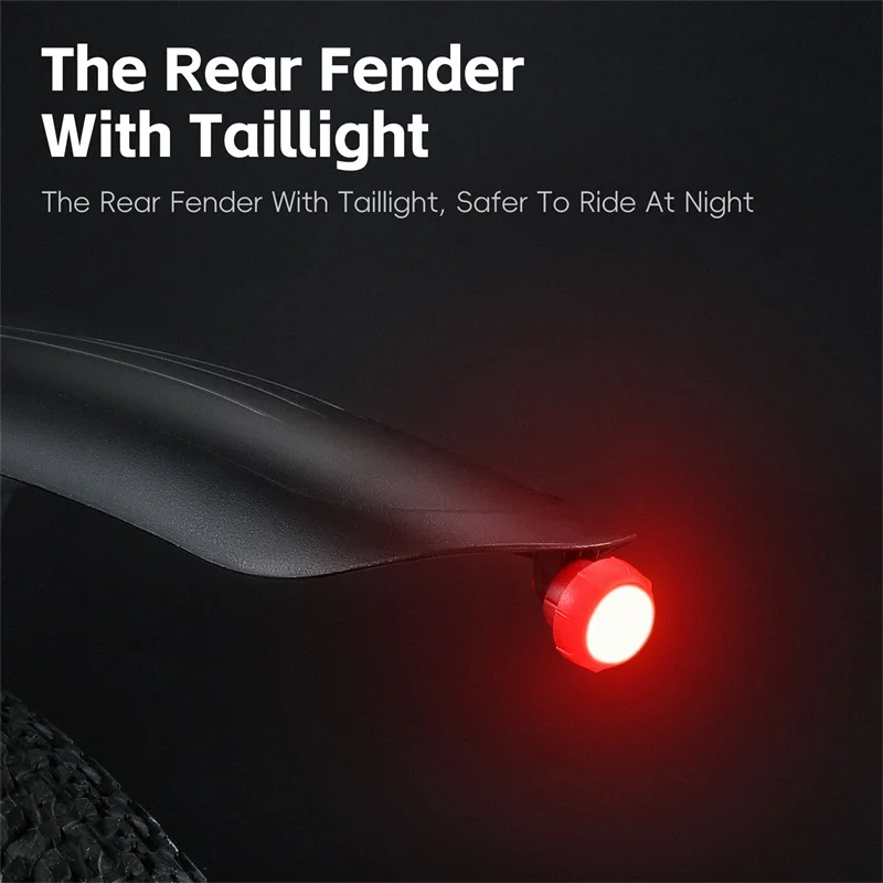 Крыло для горного велосипеда WEST BIKING расширенное и усиленное прочное lnnovative