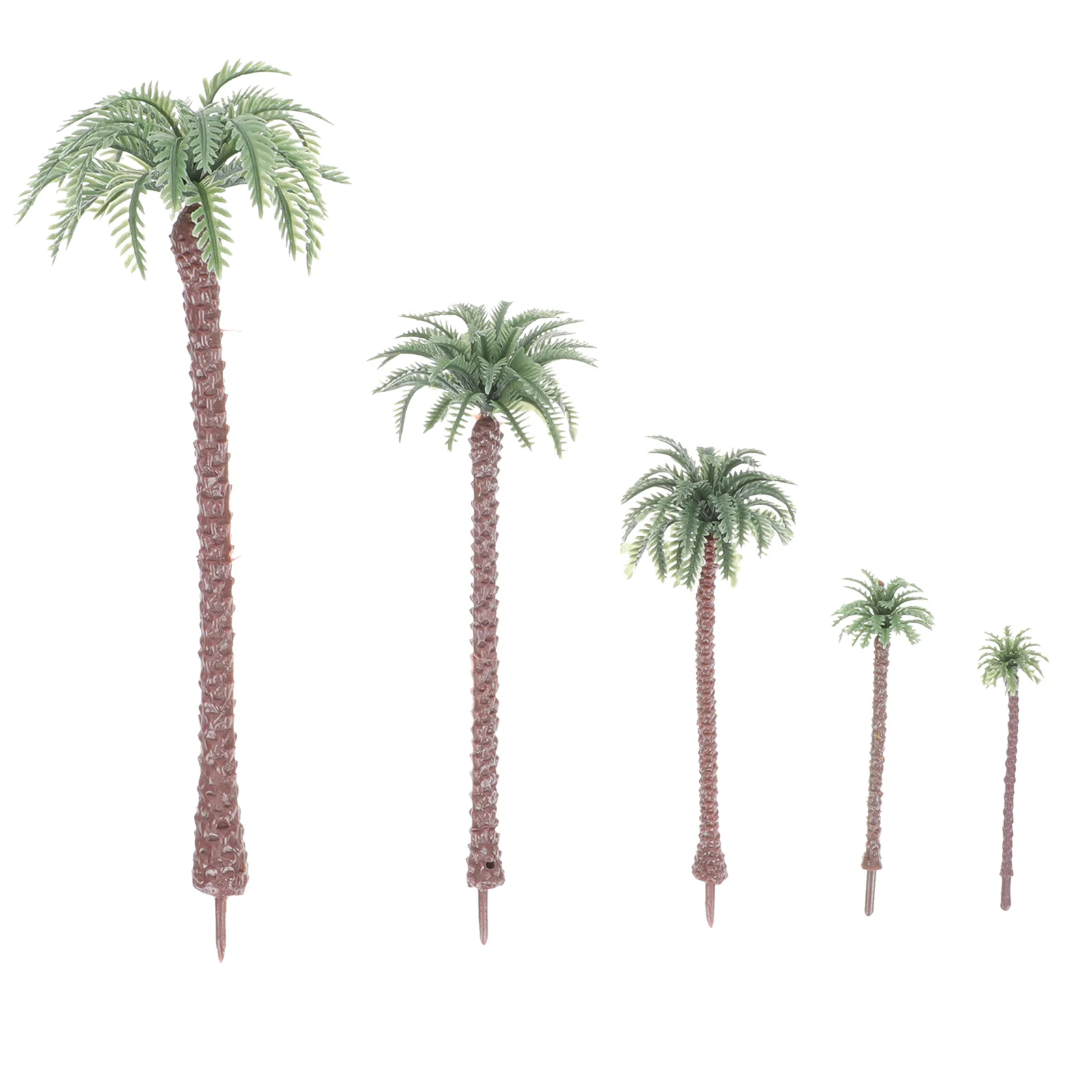 

25 Pcs Mini Coconut Landscape Model Fake Palm Model Scenery Architecture Landscape Model Rainforest Diorama