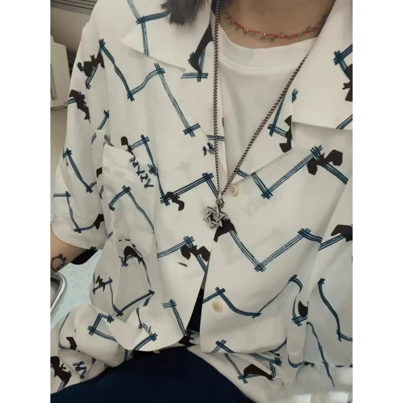 VISVIM WMV 23ss Copa Nakamura японская пара повседневная гавайская летучая мышь кардиган