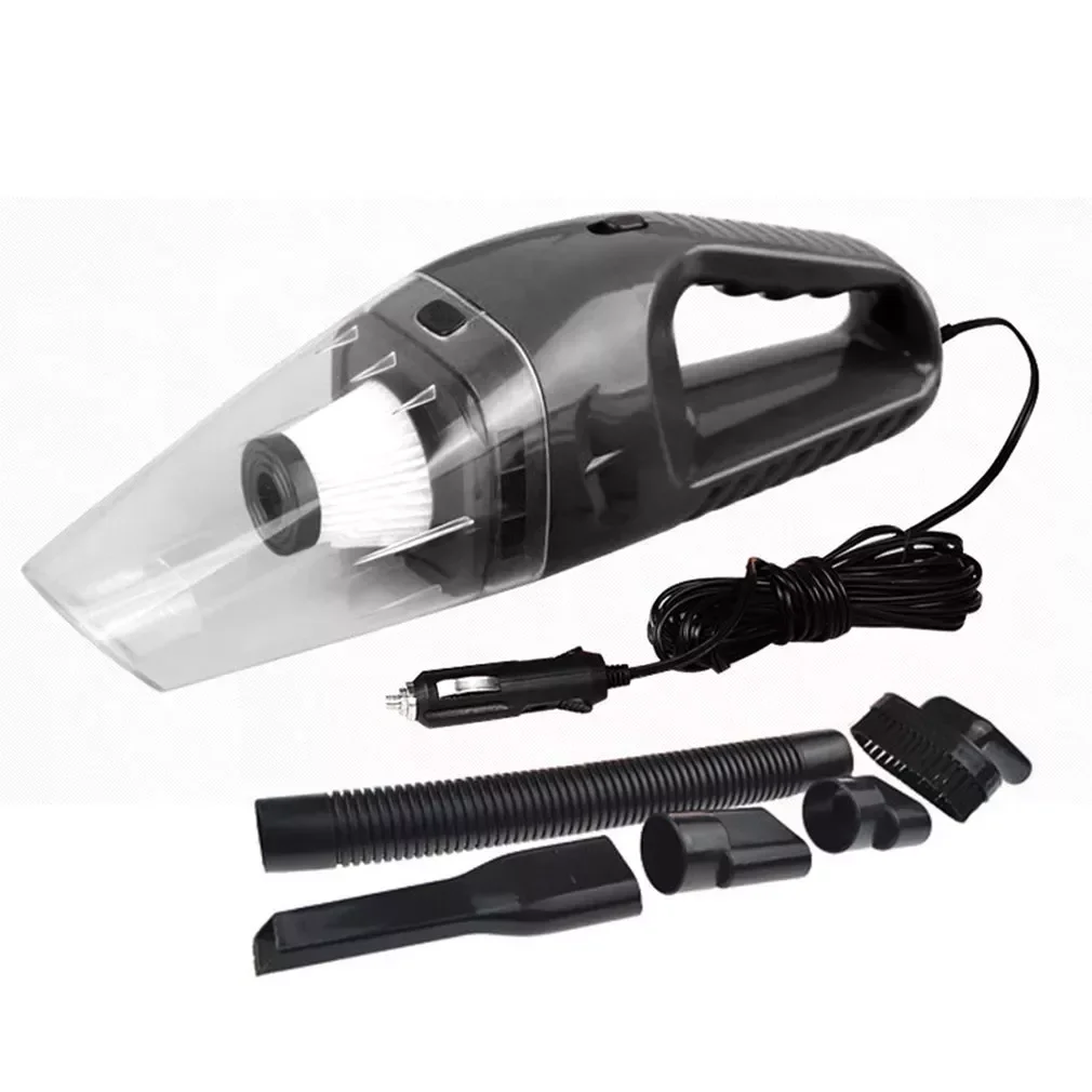 

NEW2023 120W 12V Car Vacuum Cleaner Handheld Mini Vacuum Cleaner Super Suction 5m Wet And Dry Dual Use