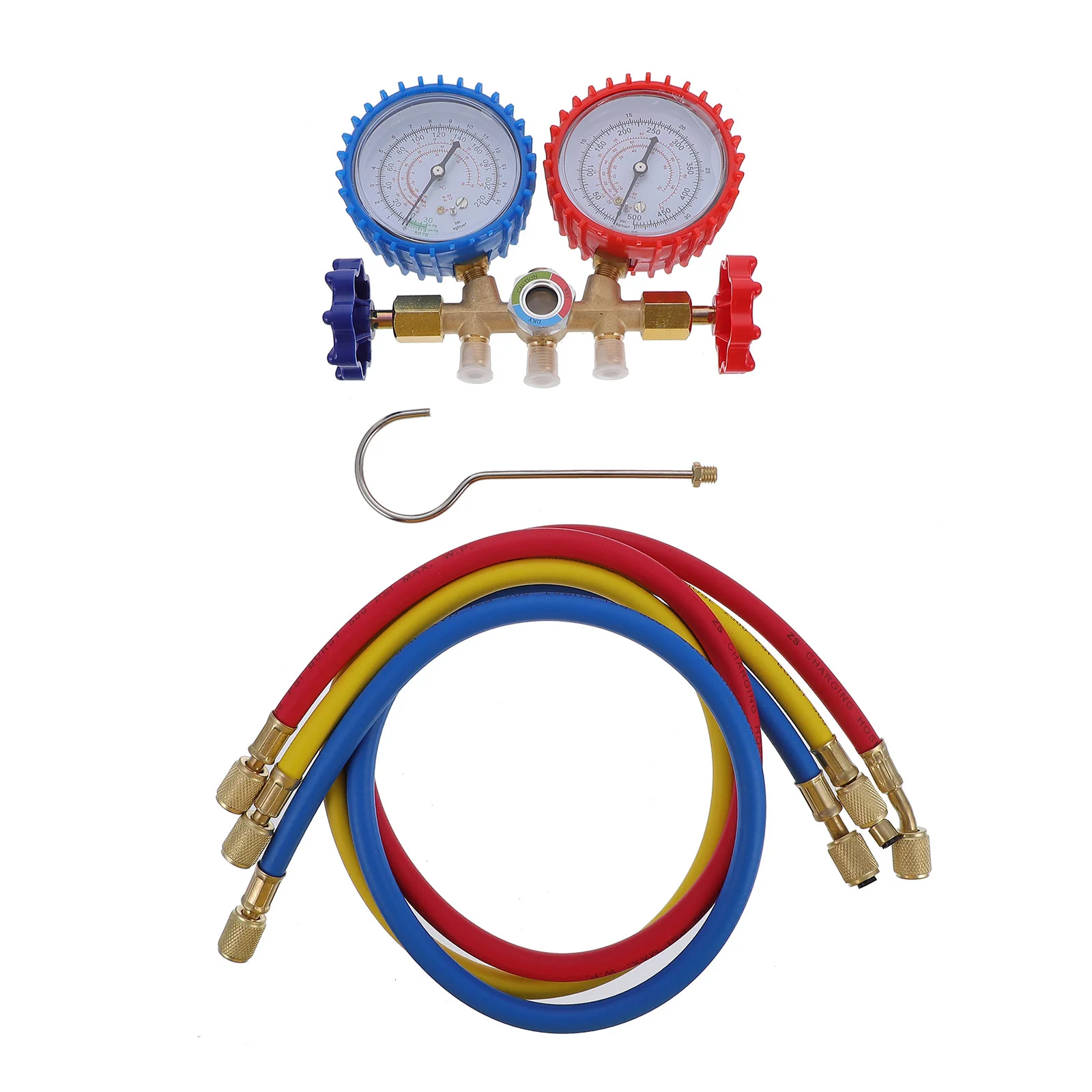 

Fluoride Table Air Conditioner Refrigerant Meter Auto Gauges Car Supply Ac Pressure Hose