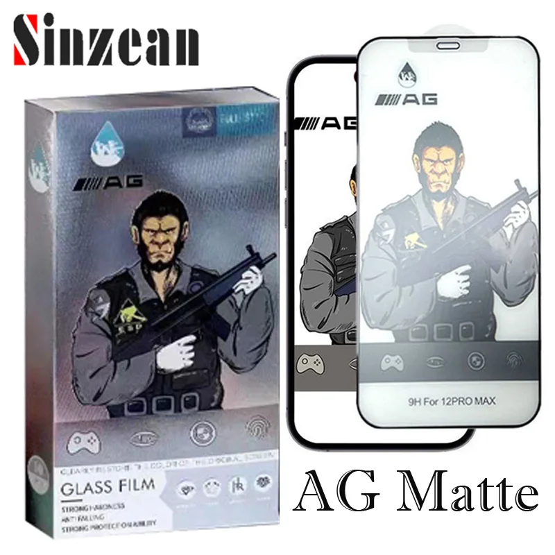 

10pcs AG Matte Gorilla Glass For IPHONE 14 Pro Max 13 Pro 12 Mini Full Cover Screen ProtectorFor IPHONE 15 Pro Max XR 7 8 Plus