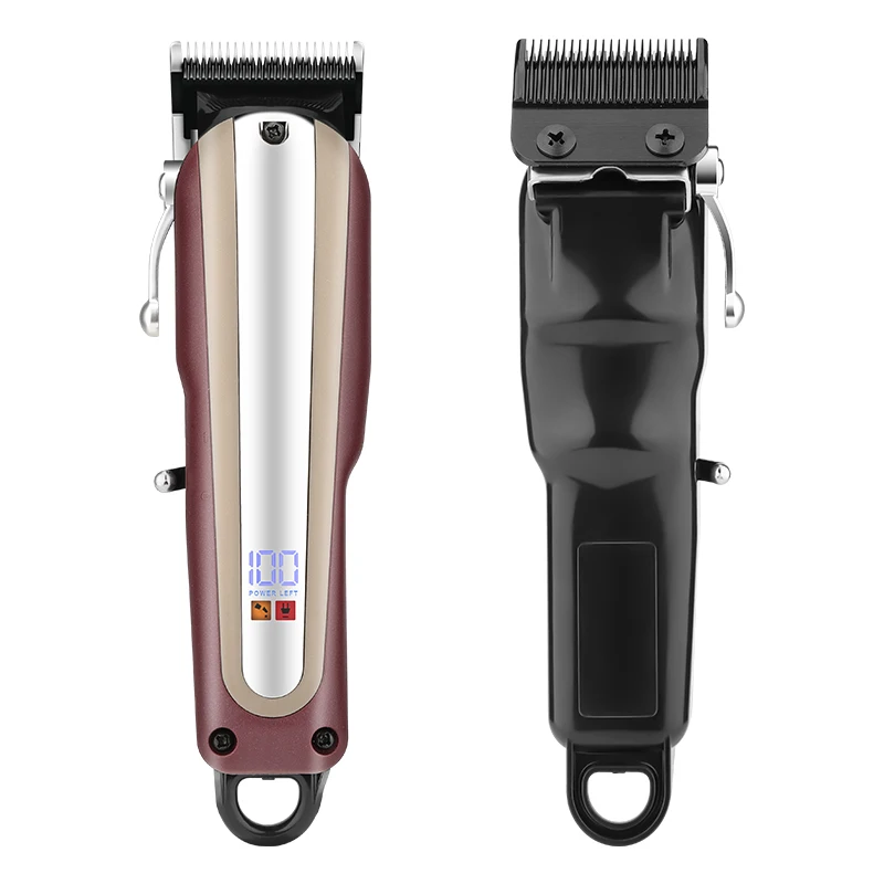 Машинка для стрижки волос RESUXI 722B/722C с ЖК-дисплеем