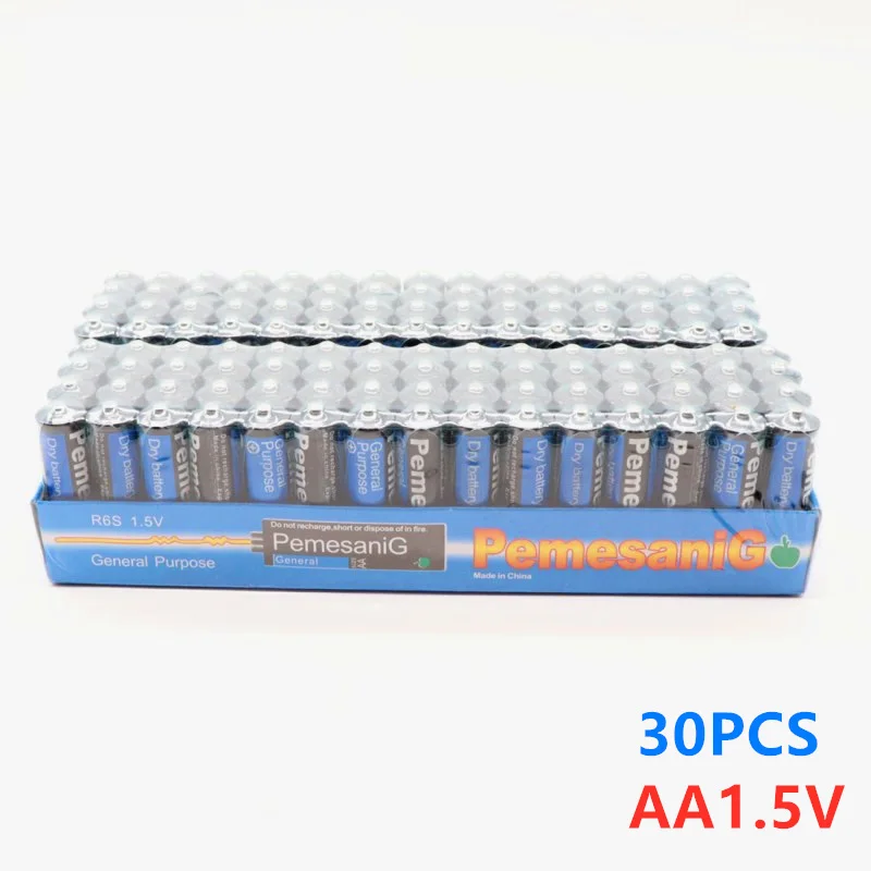 New 30PCS Disposable alkaline dry battery AA 1.5V Battery, Suitable For Camera, Calculator, Alarm Clock, Mouse, Remote Control
