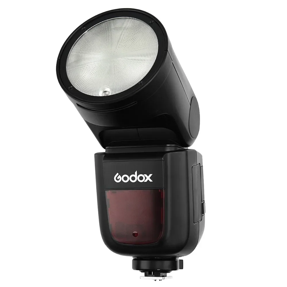 Godox V1 Flash TTL 1/8000s HSS с круглой головкой и литий-ионной батареей Speedlite Kit для Canon Nikon Sony