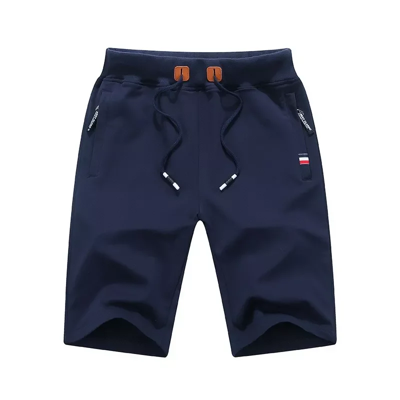 

2022 Solid Men's Shorts 5xl Summer Mens Beach Shorts Cotton Casual Male Shorts Homme Brand Clothing