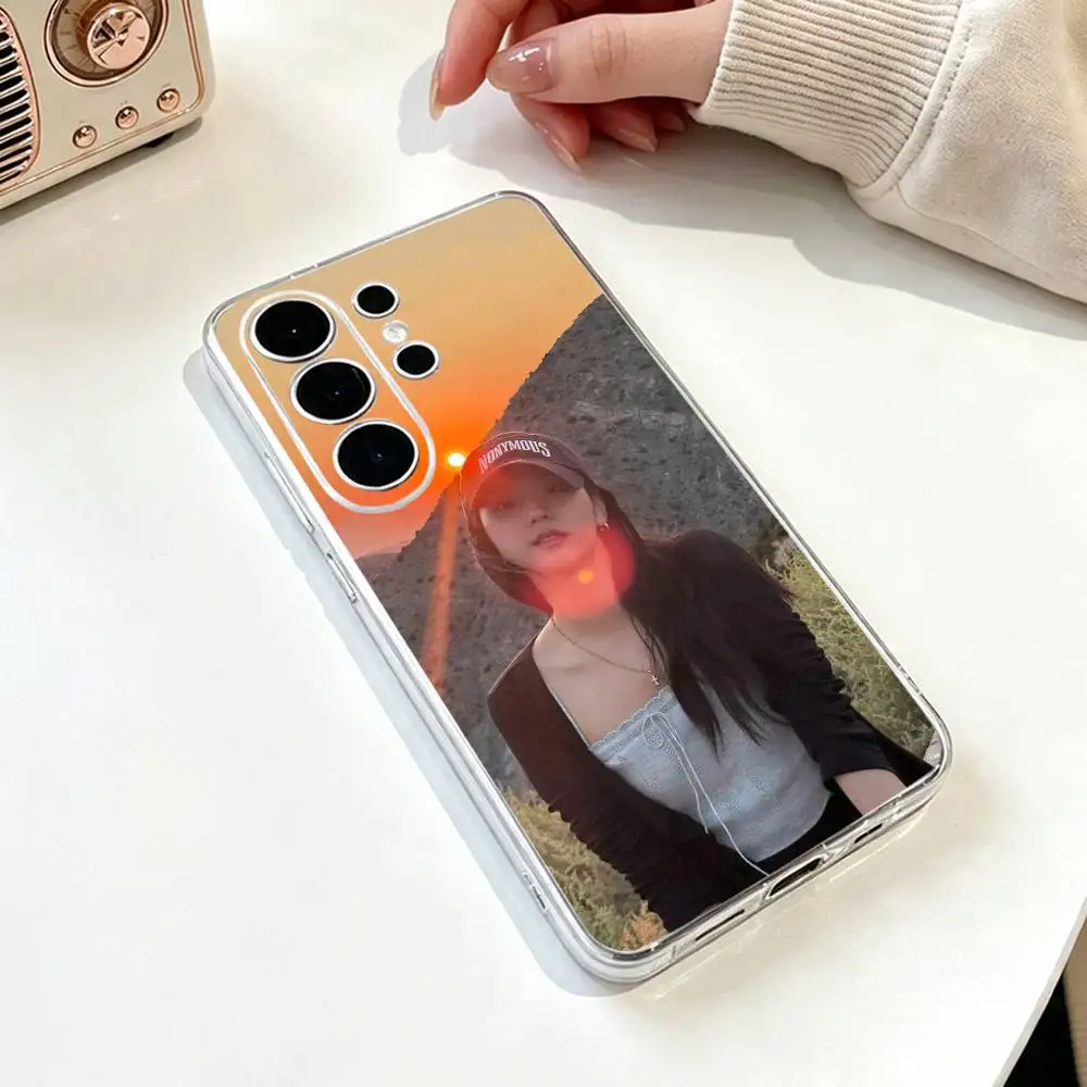 Фото K-Kpop K-Kim J-Jisoo Прозрачный силиконовый мягкий чехол для телефона Samsung S25, S24, S21, S22, S23, S30, Ultra, S20, Plus, Fe №5