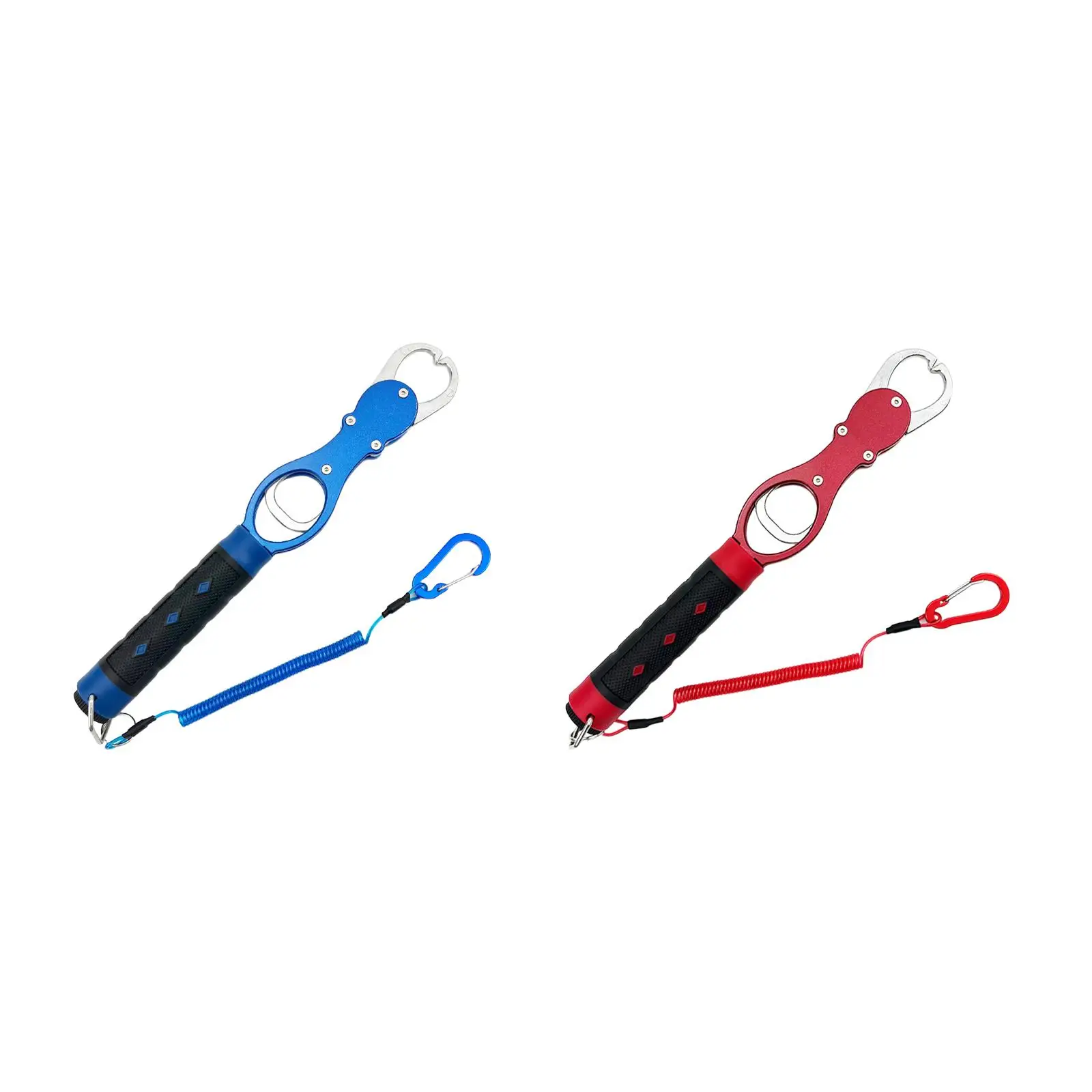 

Fish Lip Grabber Aluminum Alloy Clip Portable Fish Lip Gripper with Weight Scale Fish Lip Grip Tool for Freshwater Saltwater
