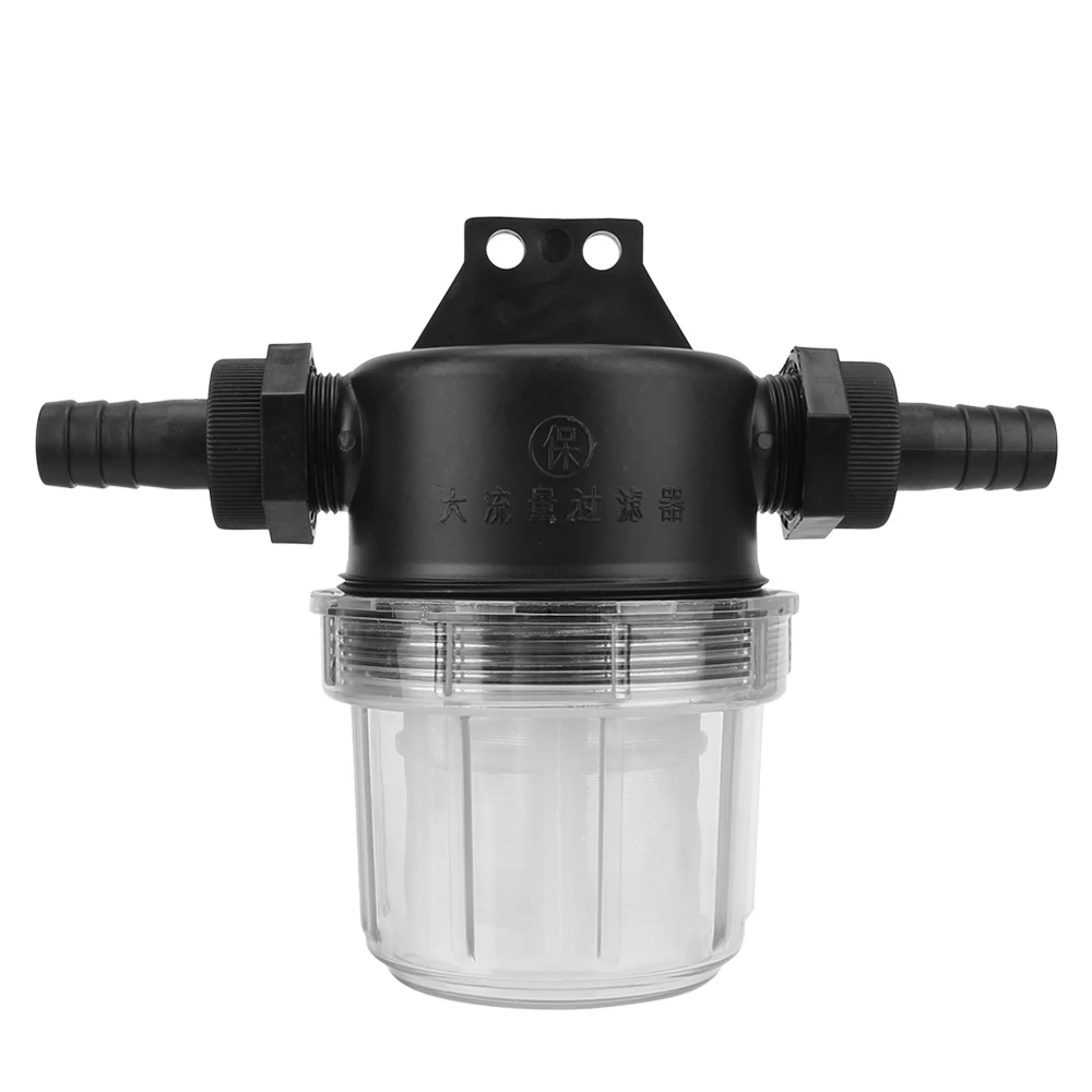 

Garden Watering Filter 20mm 25mm Plastic Impurity Prefilter 50 Mesh Garden Irrigation System Aquaculture Water Pipe Filter