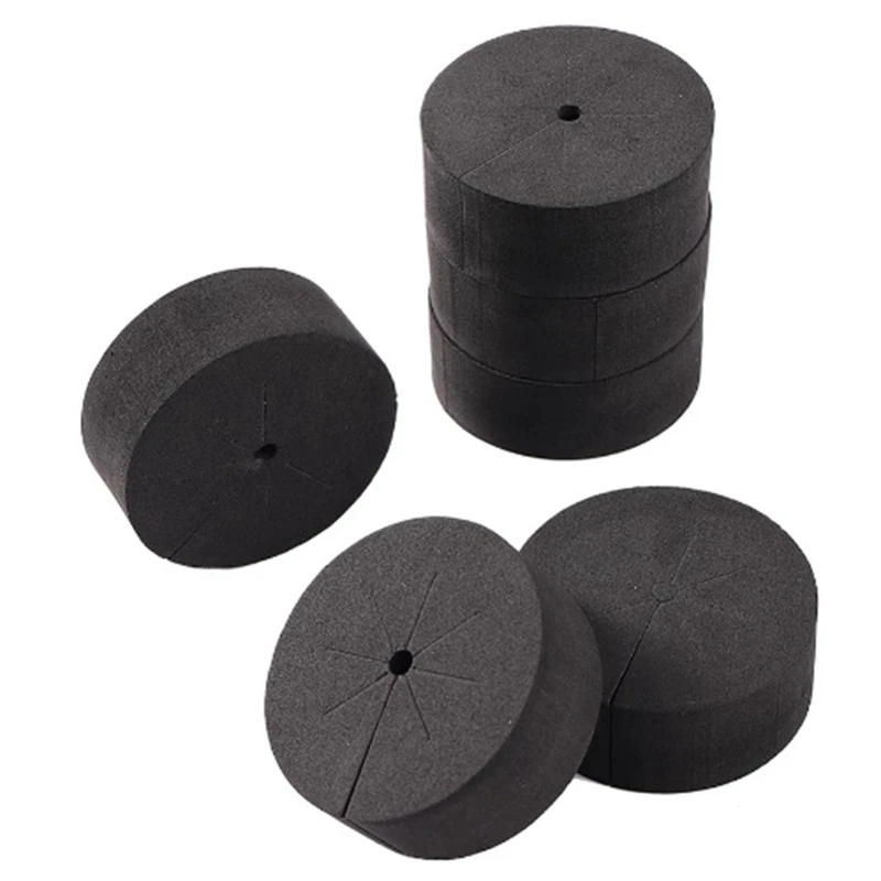 120Pcs Seedling Vegetable Planting Sponge Block For 2 Inch Net Pots Hydroponics Systems And Cloning Machines