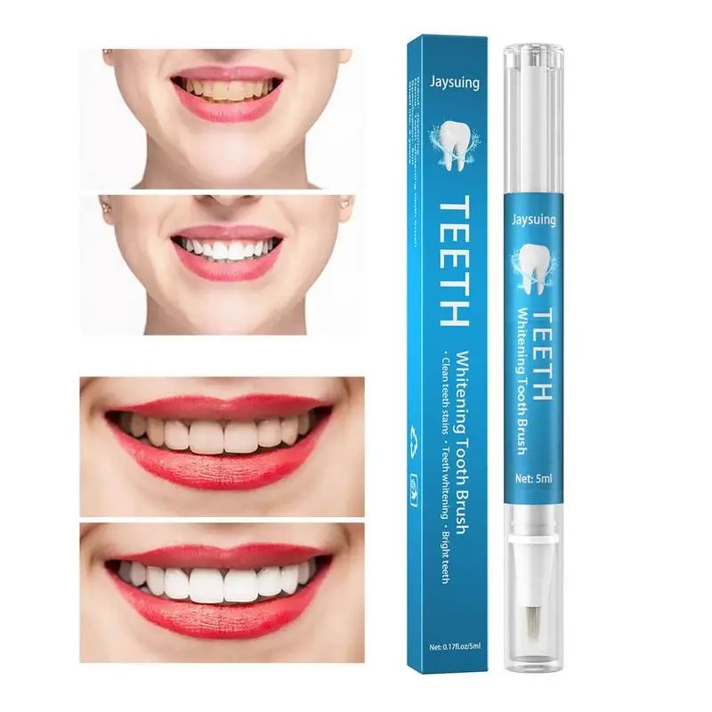 

Ultra-Bright Whitening Pen Dual Action Stain Repellant And Whitener Easy To Use And Enamel Safe Teeth Whitening Pen For