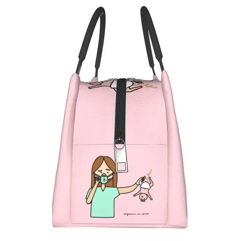 Enfermera En Apuros доктор медсестра медицинское здоровье термоизолированная сумка для