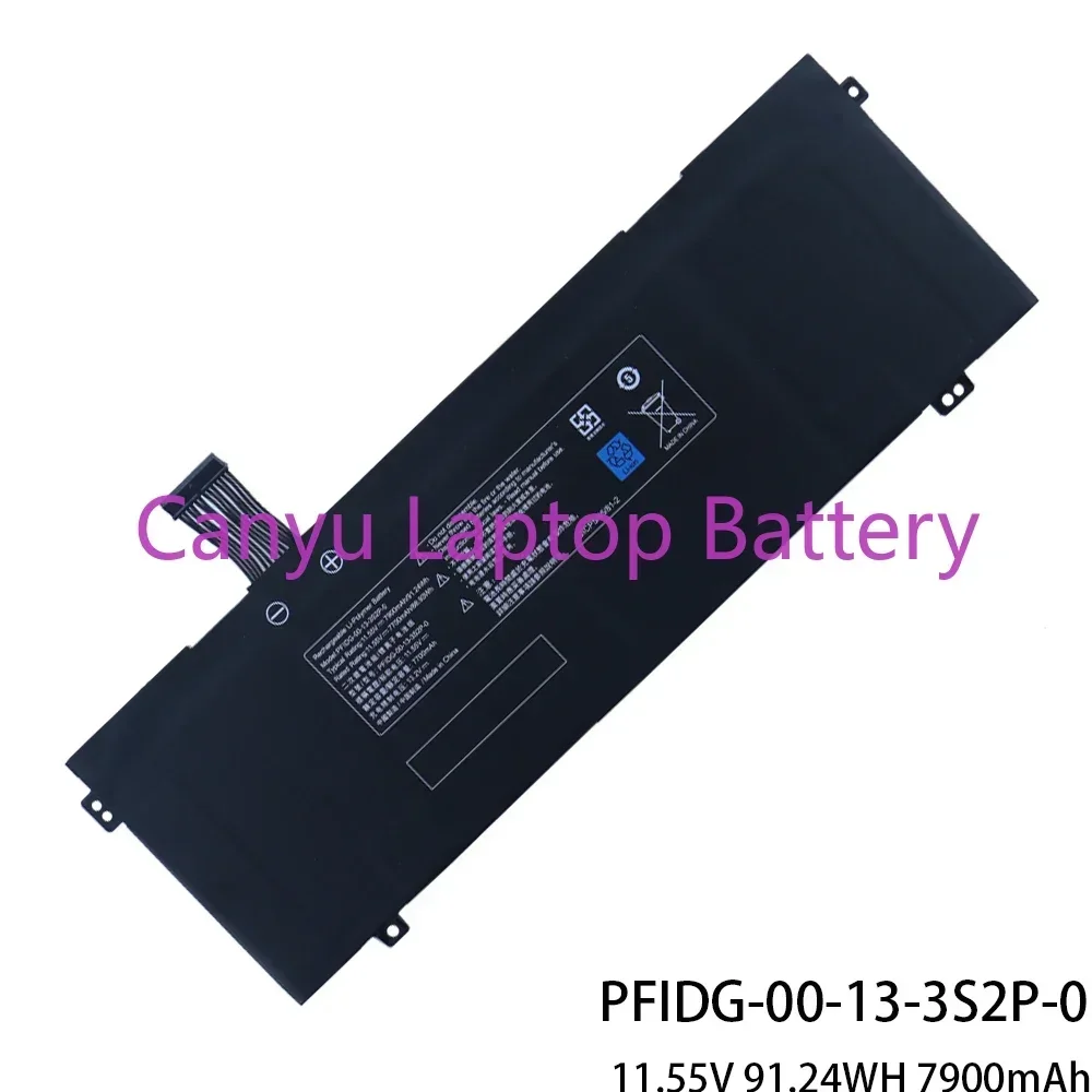2024 Новый аккумулятор PFIDG-00-13-3S2P-0 PFIDG-03-17-3S2P-0 для прочного ПК Getac 11 55 В 91 24 Втч 7900 мАч
