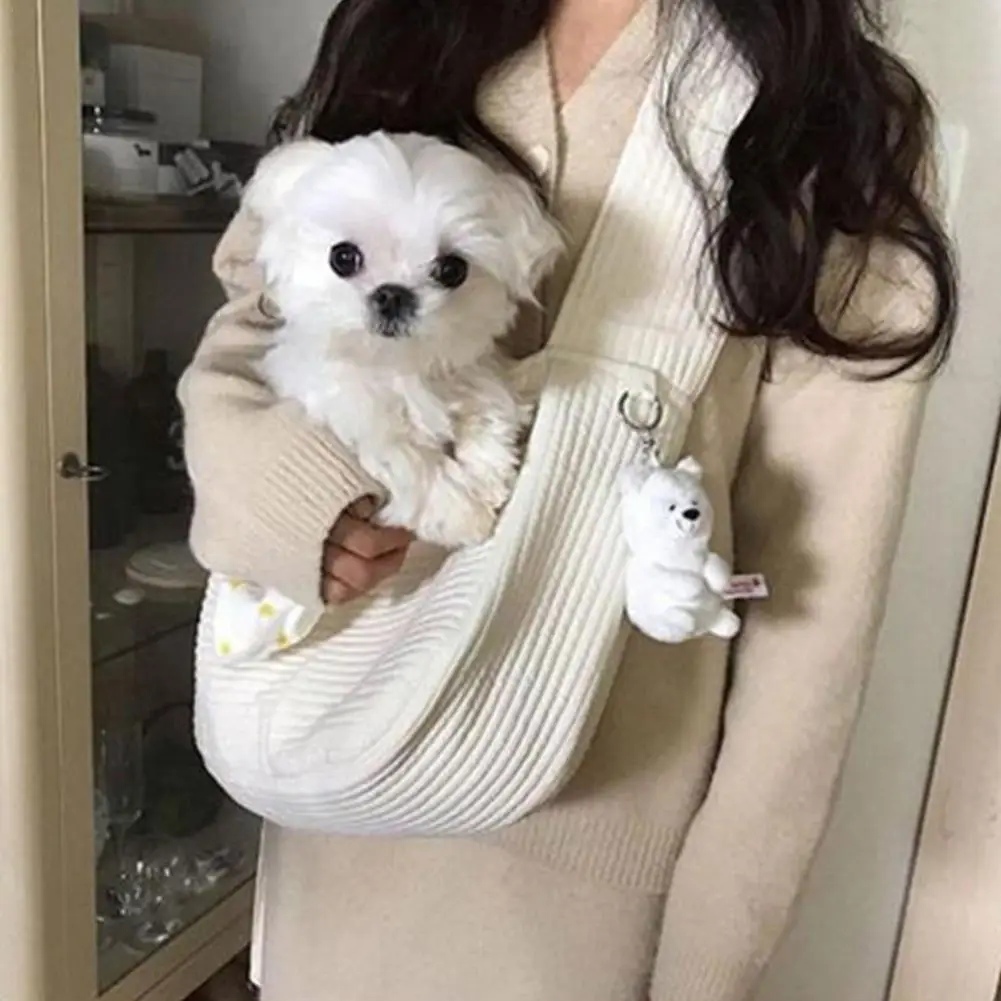 

Pet Bag Pet Dog Strap Outdoor Travel Handbag Breathable Dog Handbag Bag Accessories Dachshund Comfortable Sling X8z8