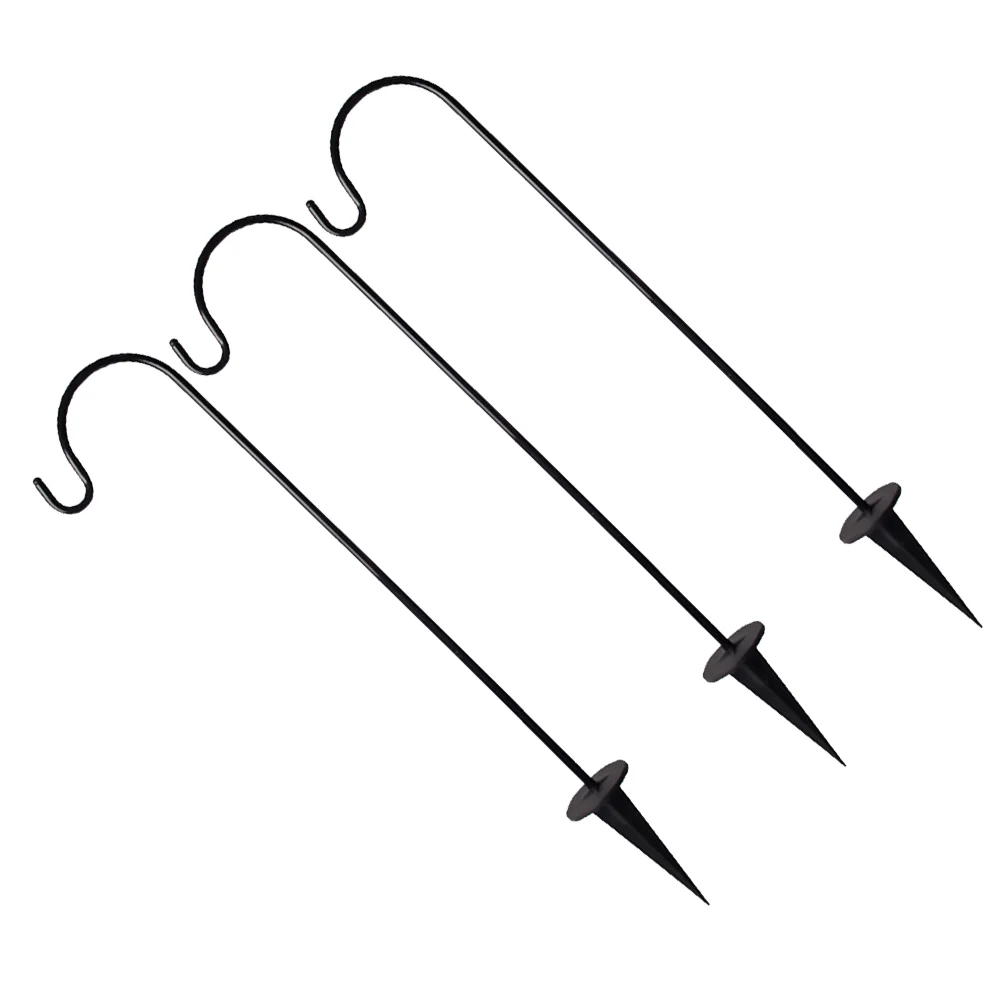 

6 Pcs Durable Hooks Outdoor Iron Light Hooks Multi-purpose Lights Hanging Hooks