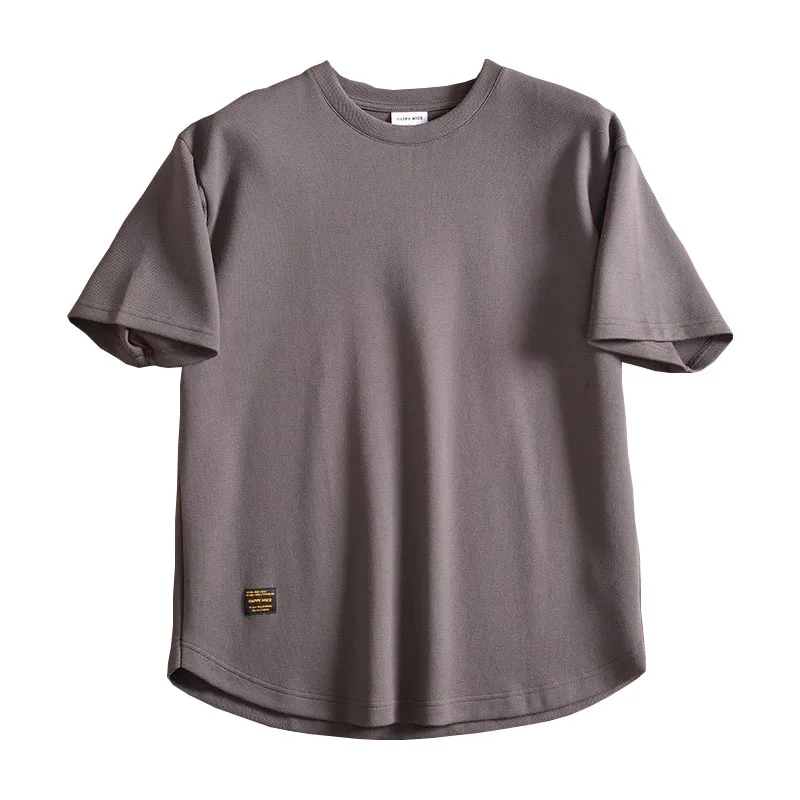 [Большой вес! Жемчужная сетчатая ткань! ODM заказ] Летняя мужская модная широкая