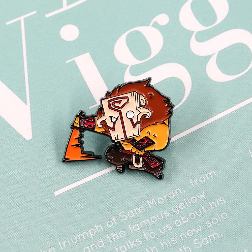 Эмалированные булавки Juggernaut игра Dota 2 значок на лацкане брошь украшение