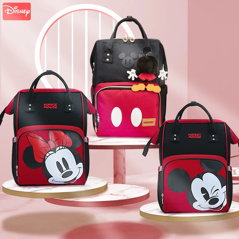 

Disney Waterproof Diaper Bag Maternity Nappy Bag Large Capacit Backpack Baby Stroller Bag Designer Nursing Bag for Baby Care