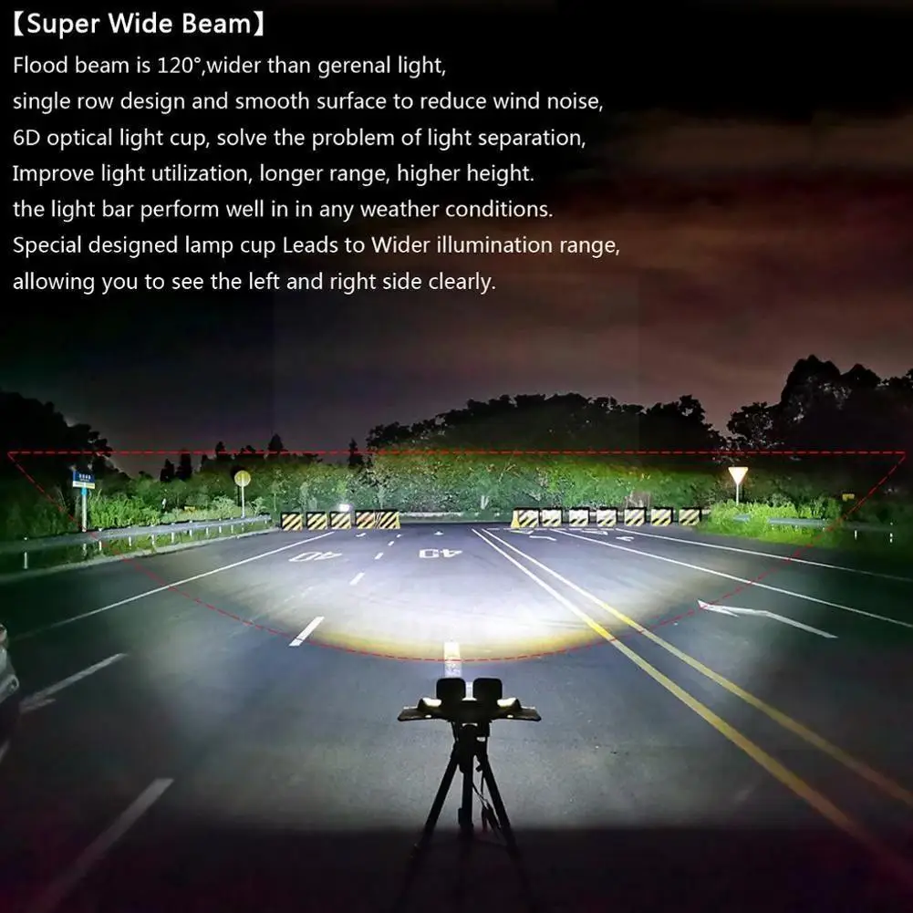 

5-дюймовый Круглый квадратный светодиодный рабочий светильник IP68 12 В для автомобиля 4WD ATV SUV UTV Trucks 4x4 внедорожник Мотоцикл Авто Рабочий свет в...