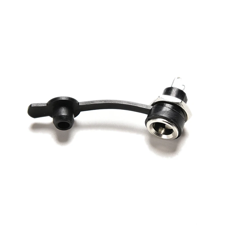 

1pc 3A 5.5 X2.1mm Black Waterproof DC Power Socket Jack Power Charger Plug Panel Mount Female Mount